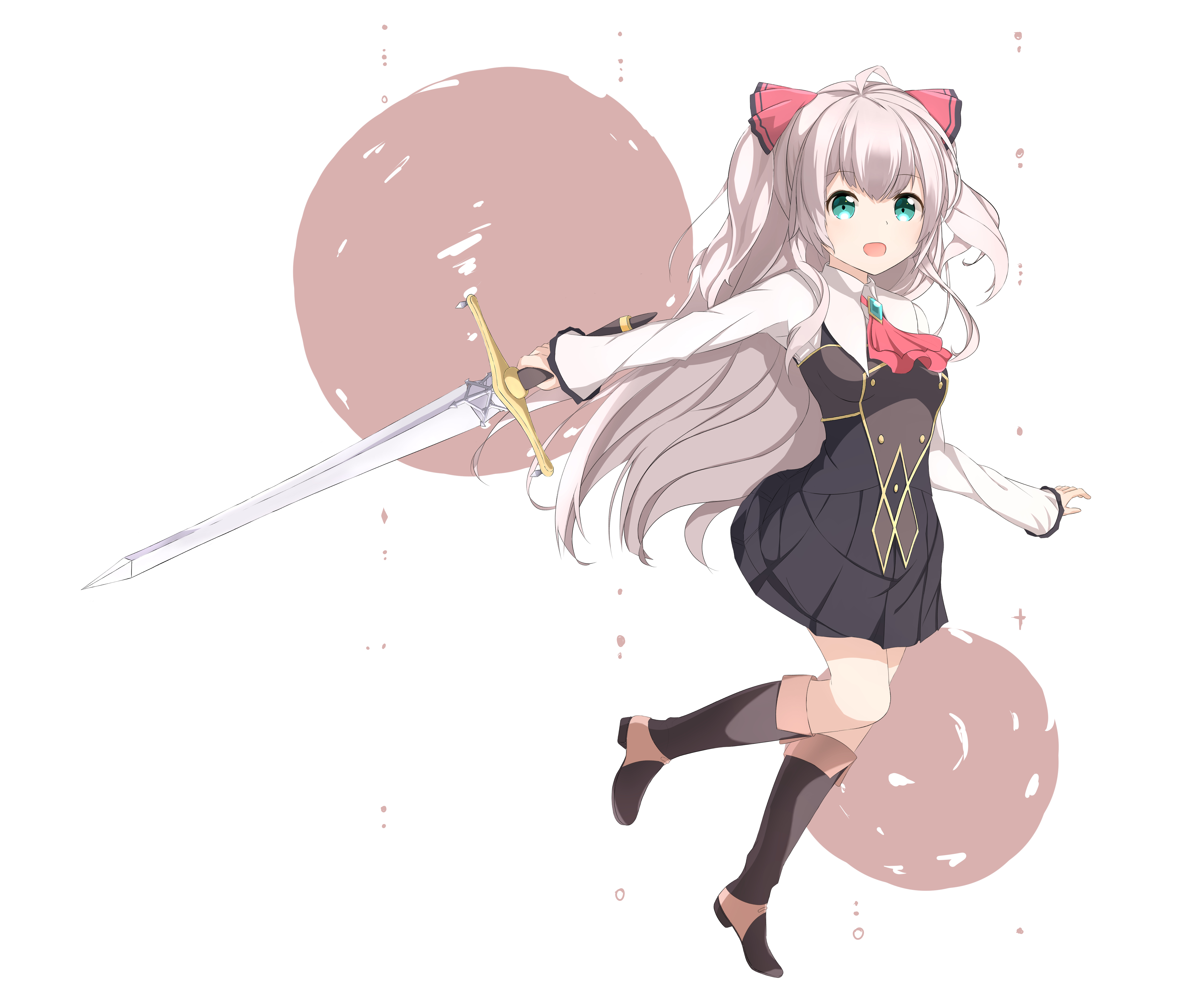 Watashi Nouryoku Wa Heikinchi De Tte Itta Yo Ne! 4k Ultra HD Wallpaper