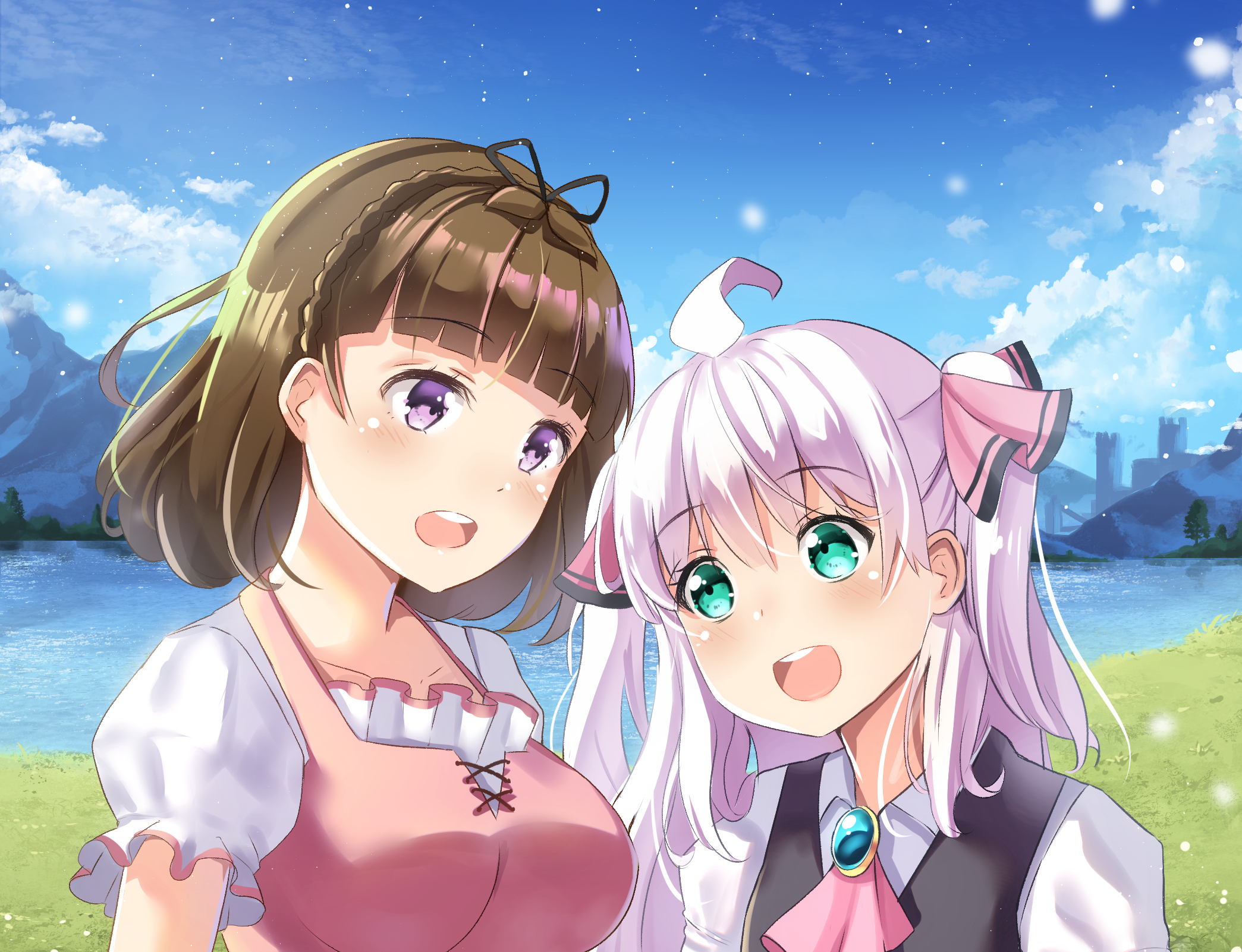 Watashi Nouryoku Wa Heikinchi De Tte Itta Yo Ne! HD Wallpaper