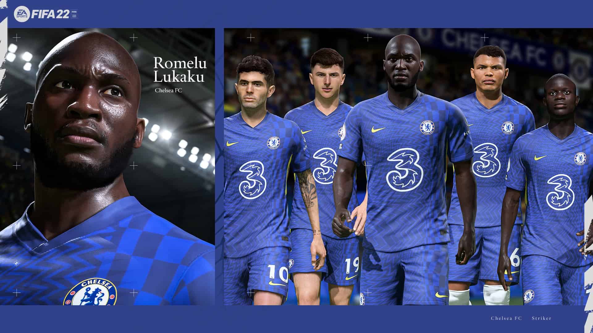 FIFA 22: EA Sports celebrates the transfer of Lukaku to Chelsea. FifaUltimateTeam.it