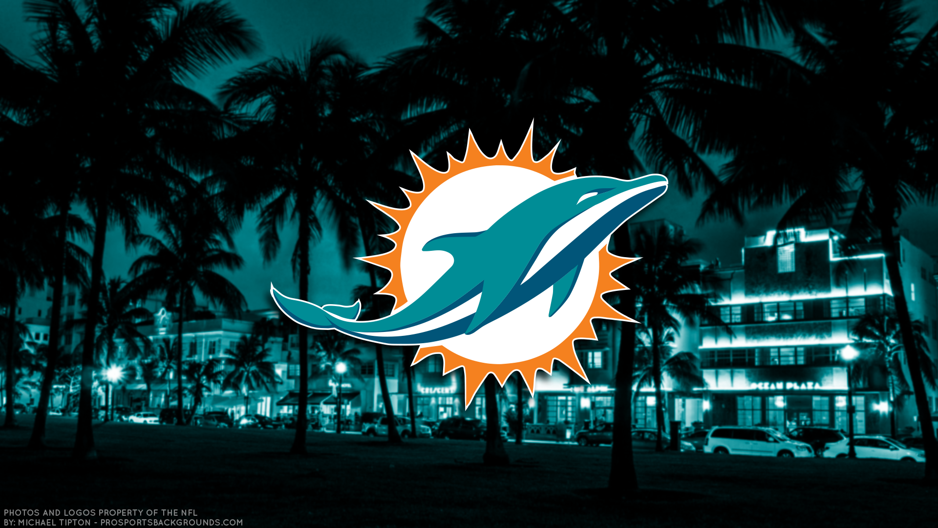 Download NFL Emblem Logo Miami Dolphins