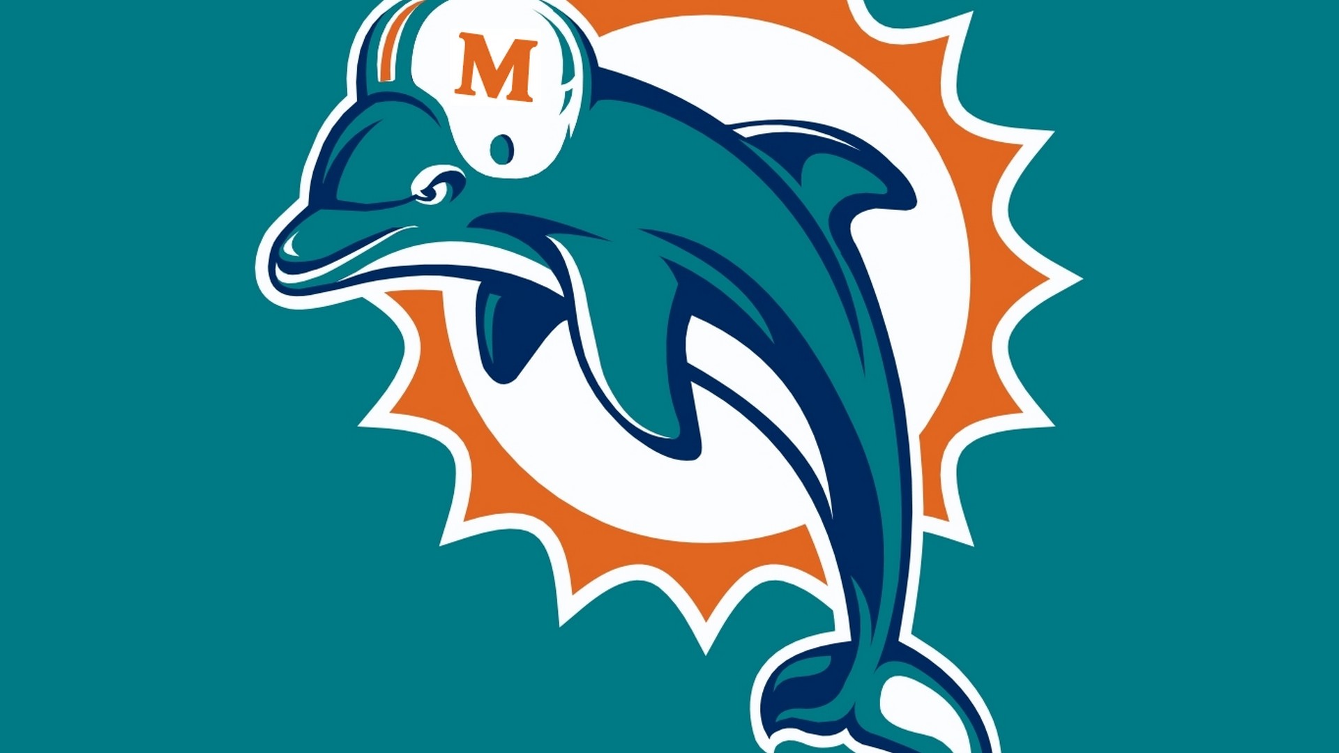 miami dolphins old logo wallpaper