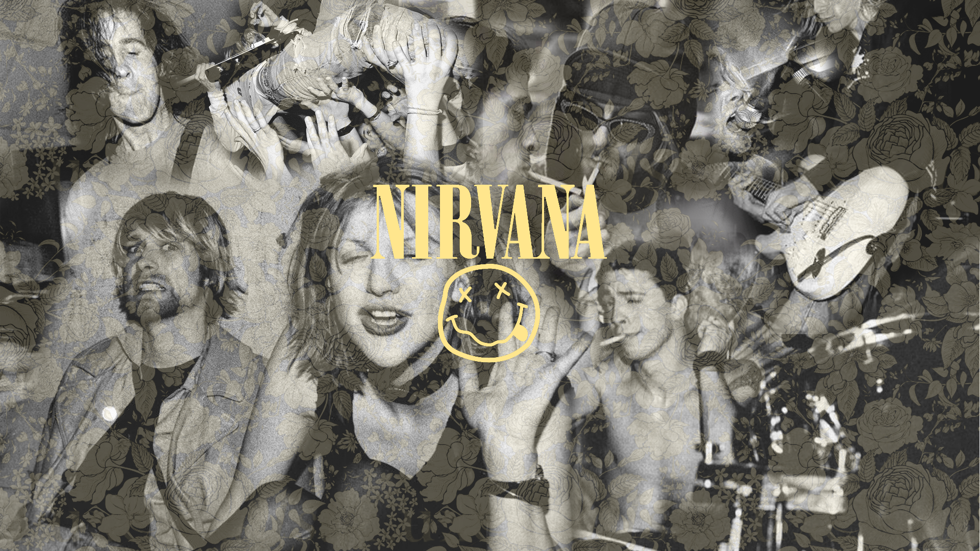 bunch of nirvana wallpaper i made a while ago