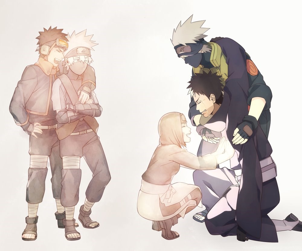 Kakashi Hatake, Obito And Rin Kakashi Wallpaper Fanpop Desktop Background