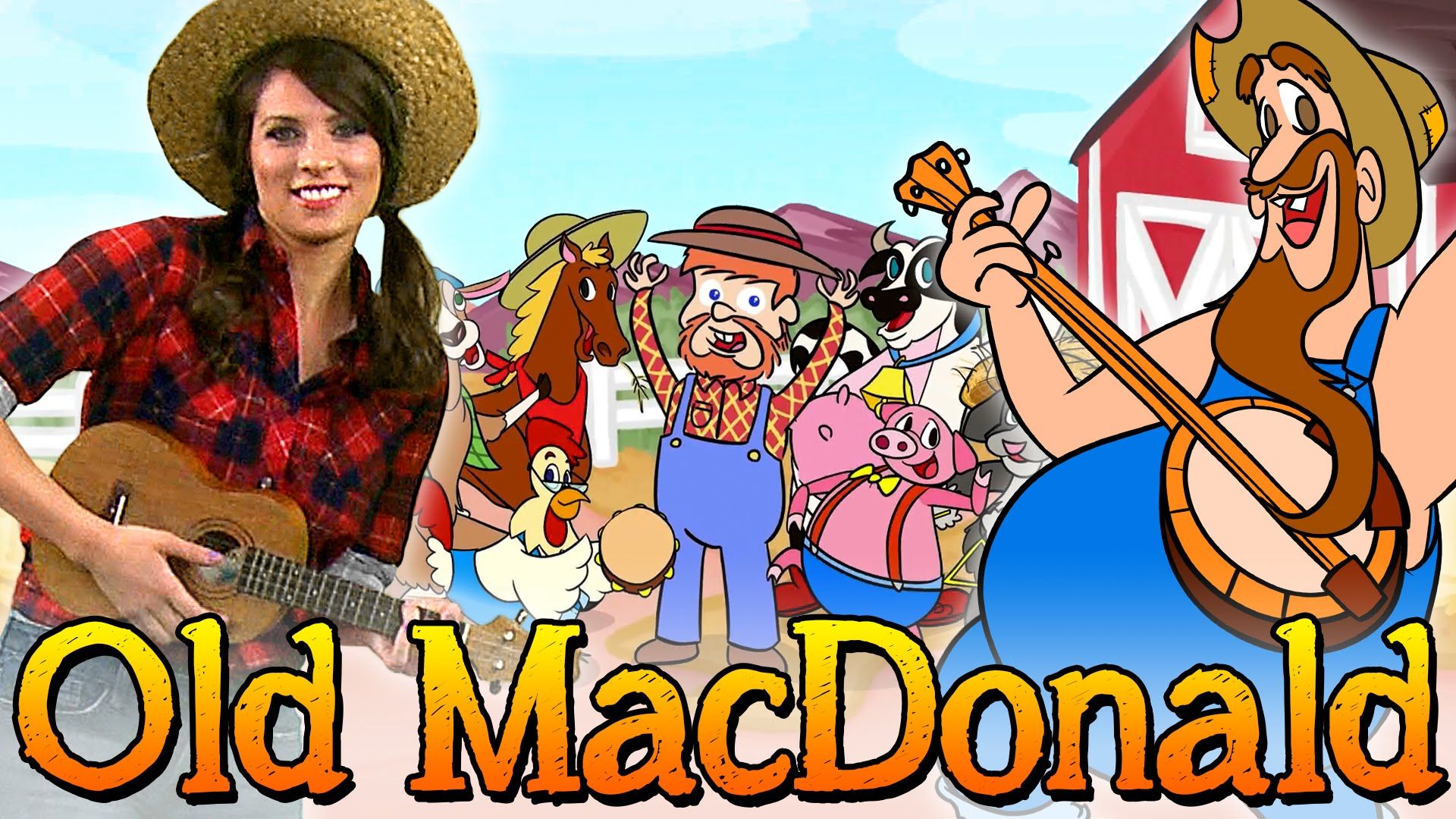 Old MacDonald: A Cool School Kids Song ft. Ms. Booksy & Crafty Carol. Kids songs, Kids singing, Too cool for school