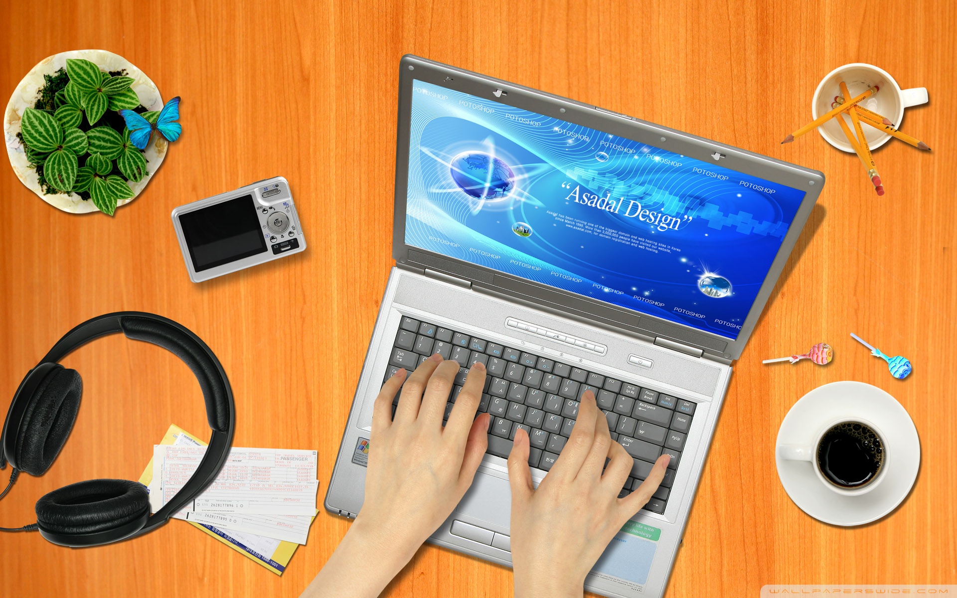 Photoshop Desktop Web Designer Ultra HD Desktop Background Wallpaper for 4K UHD TV, Widescreen & UltraWide Desktop & Laptop, Tablet