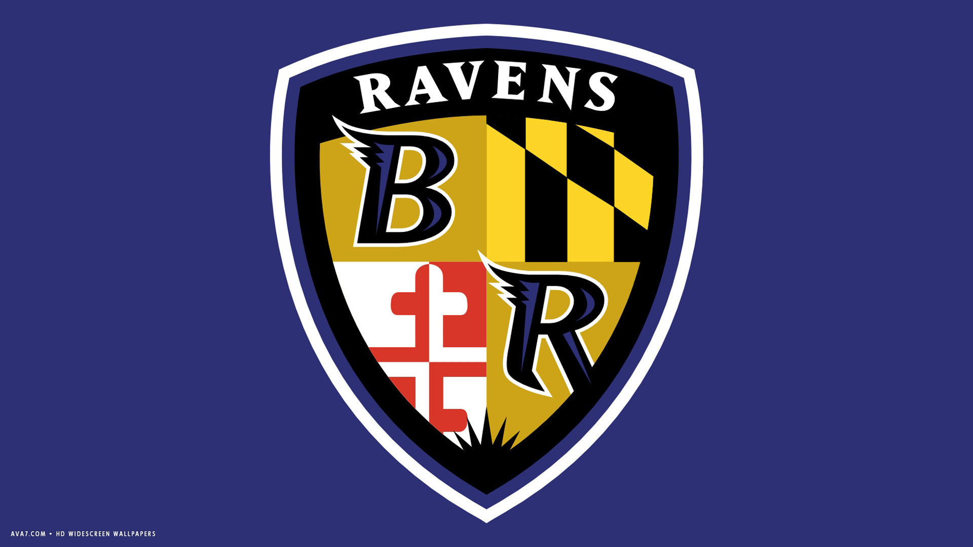 Baltimore Ravens Nfl Football Team HD Widescreen Wallpaper Ravens Shield Logo