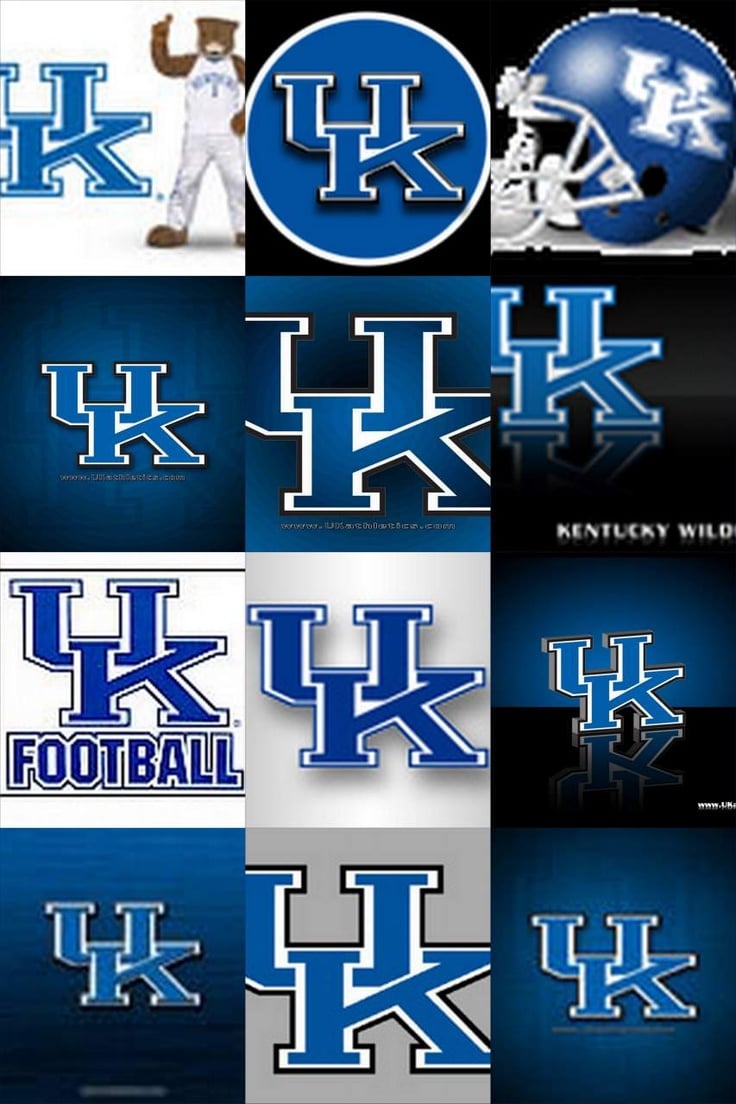 collage. Kentucky football, Kentucky sports, Wildcats logo