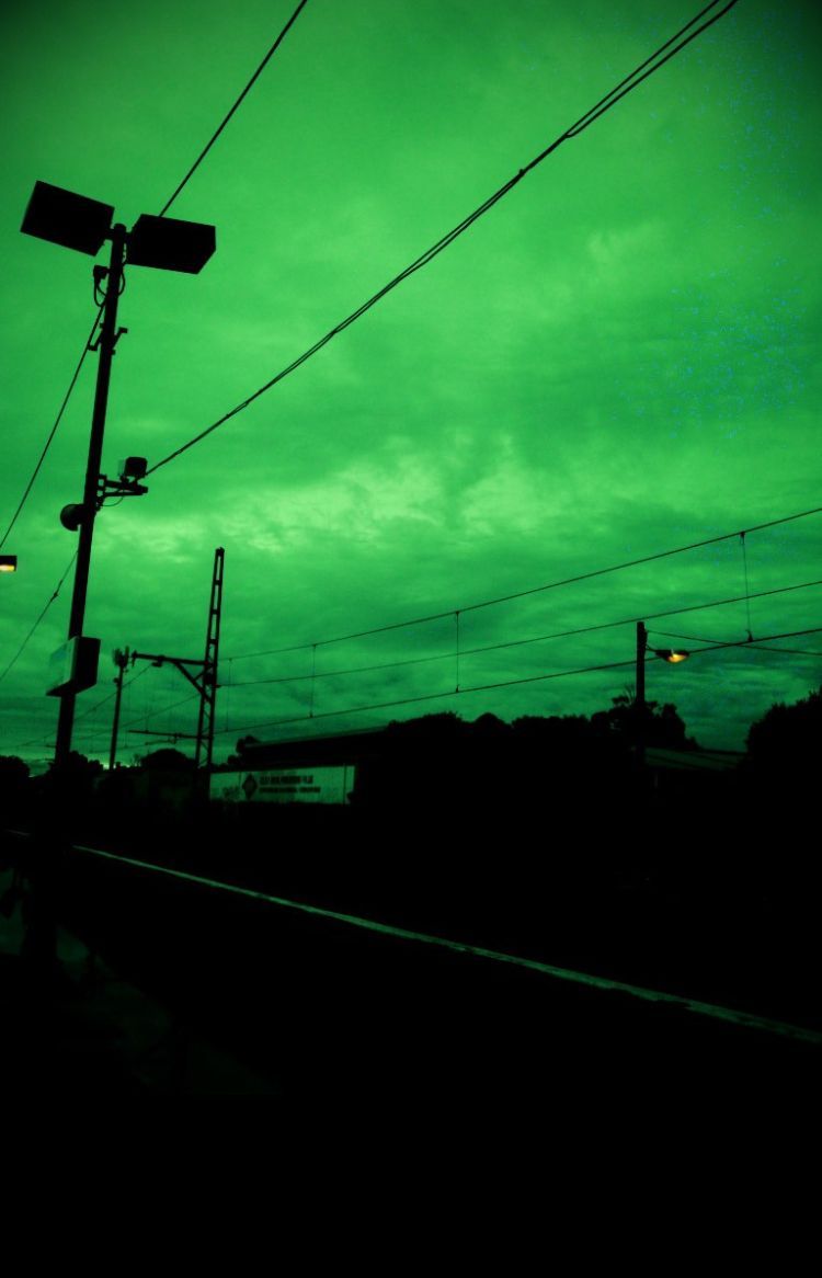 green color in sky Things #color #green #GreenThings. Dark green aesthetic, Green aesthetic, Green sky