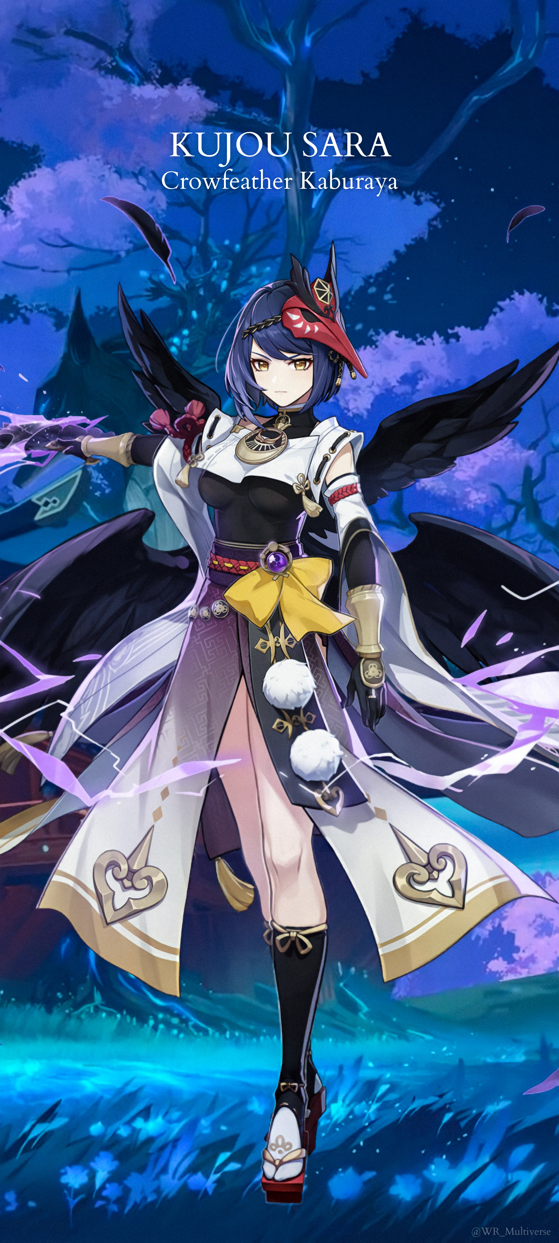 Made a mobile wallpaper for u guys: KujouSaraMains