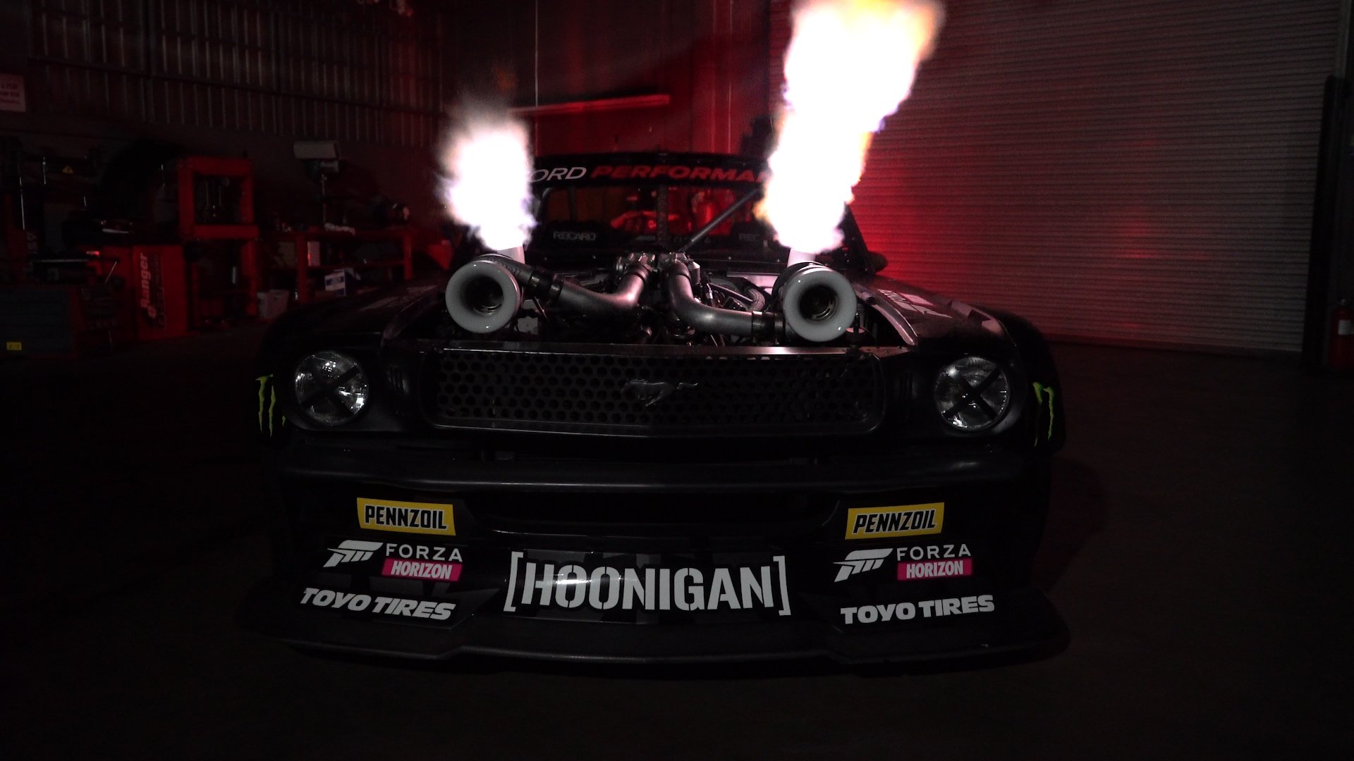 Ken Block's 1,400hp AWD Ford Mustang Hoonicorn V2: Straight from Gymkh