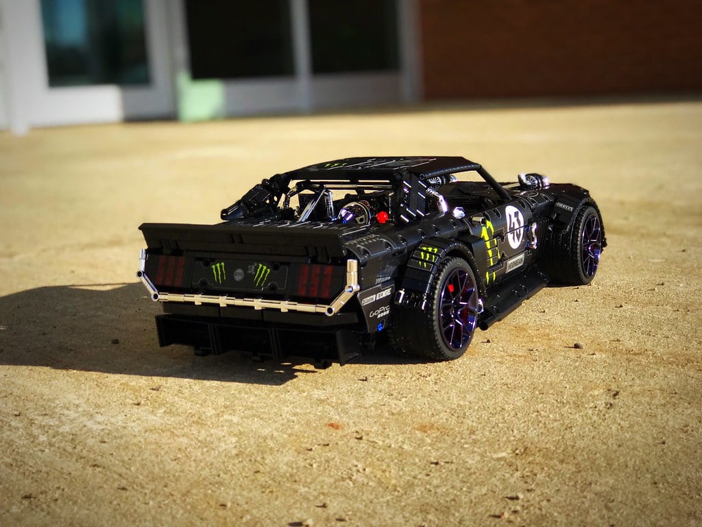 lego ford mustang hoonicorn