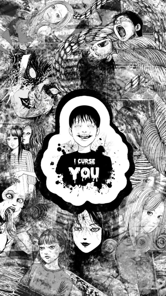 Download Junji Ito Collection Scary Anime Series Wallpaper
