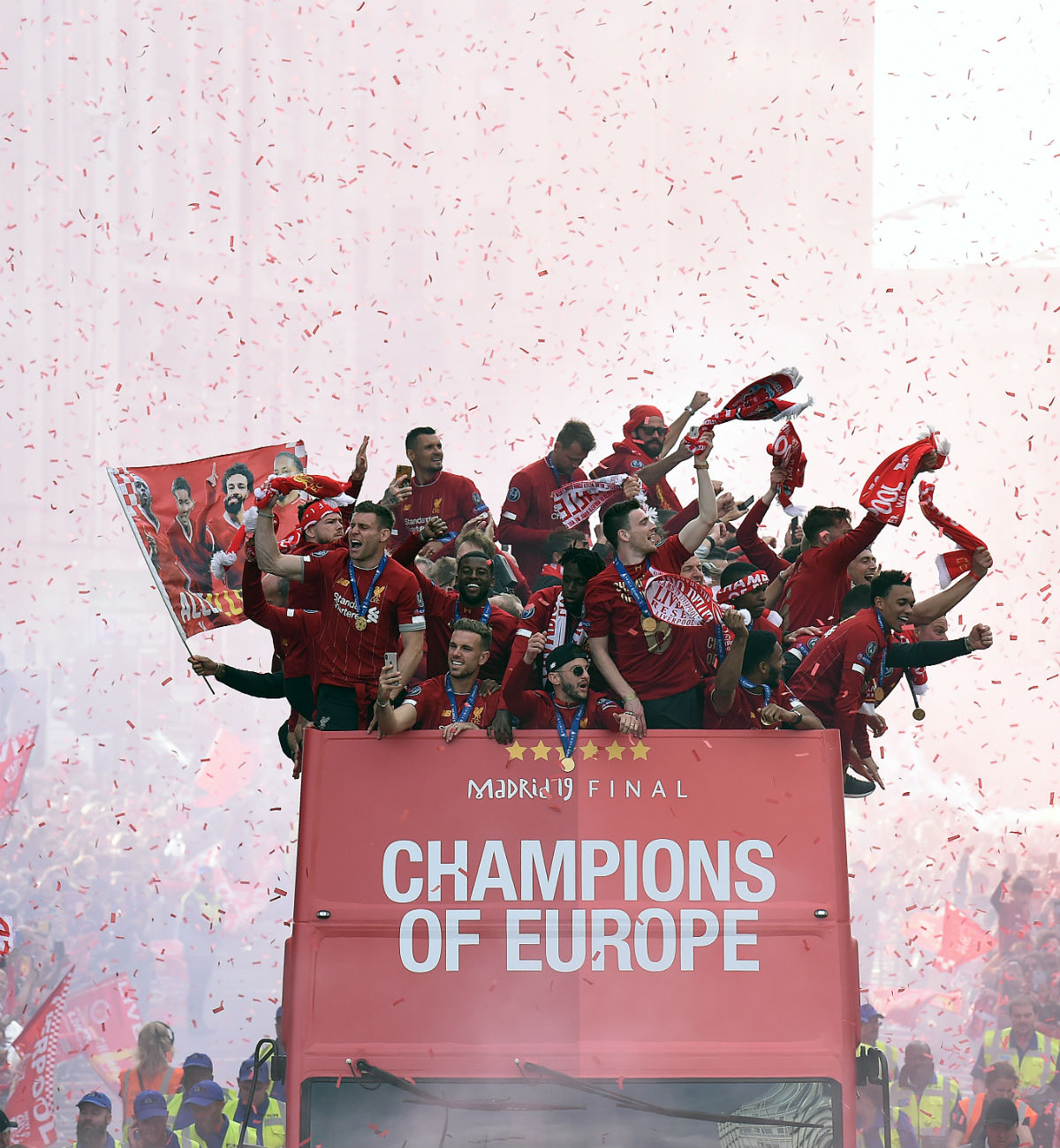 One year on: Highlights and photo from Liverpool's CL trophy parade