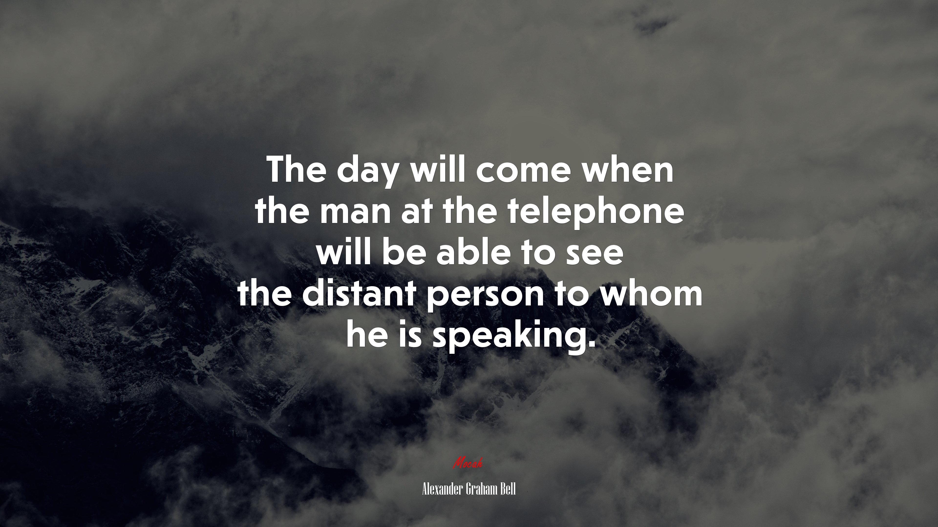 Alexander Graham Bell quote HD wallpaper, Background