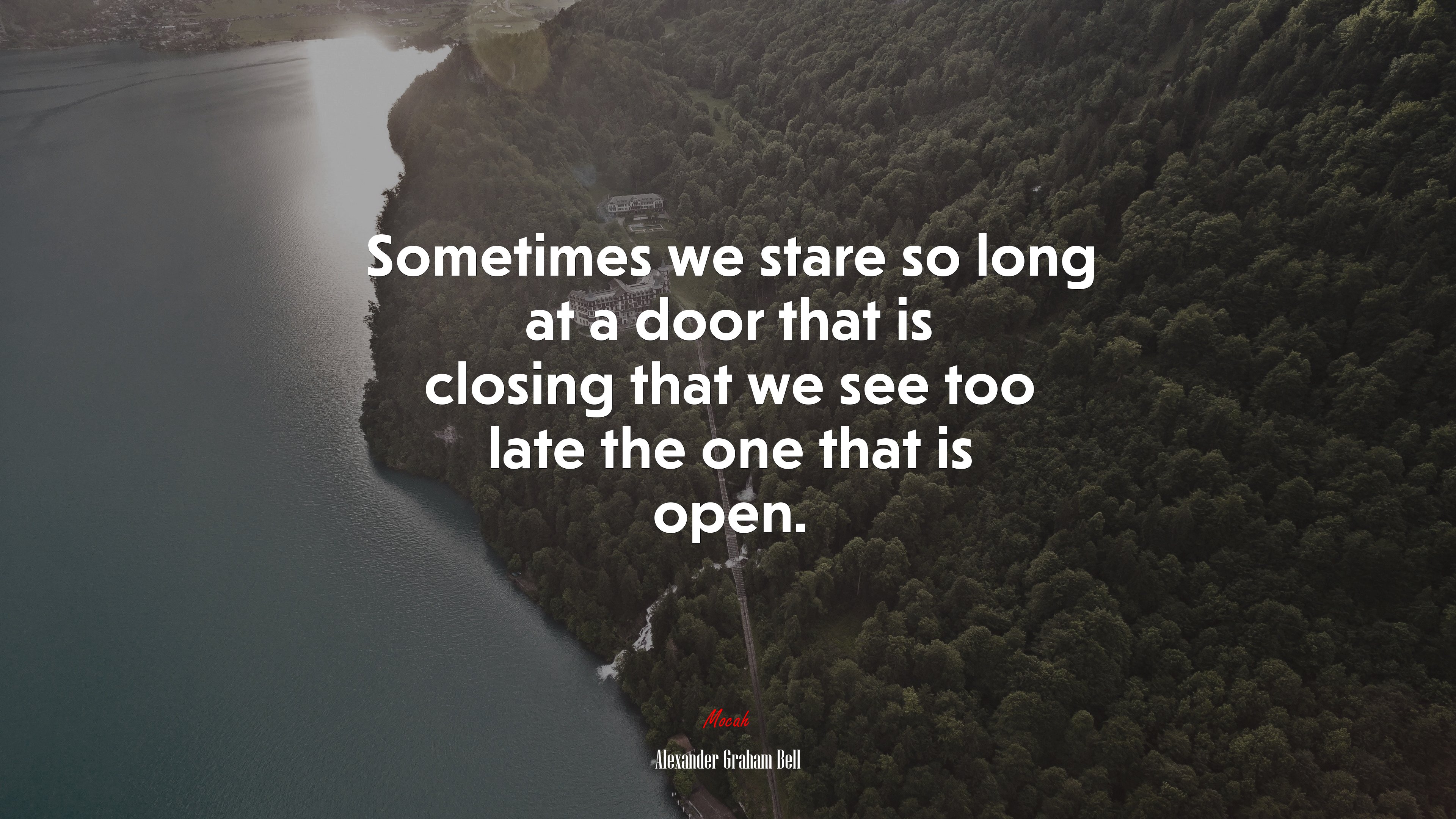 Alexander Graham Bell quote HD wallpaper, Background