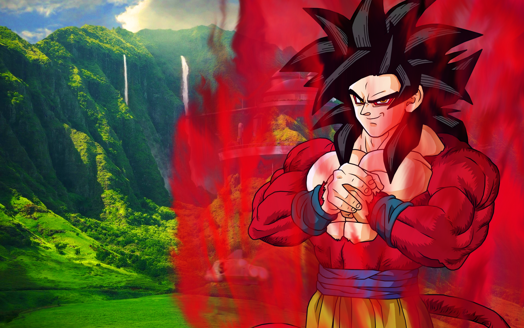 wallsamcik.com. Goku Super Saiyan 4 desktop HD wallpaper
