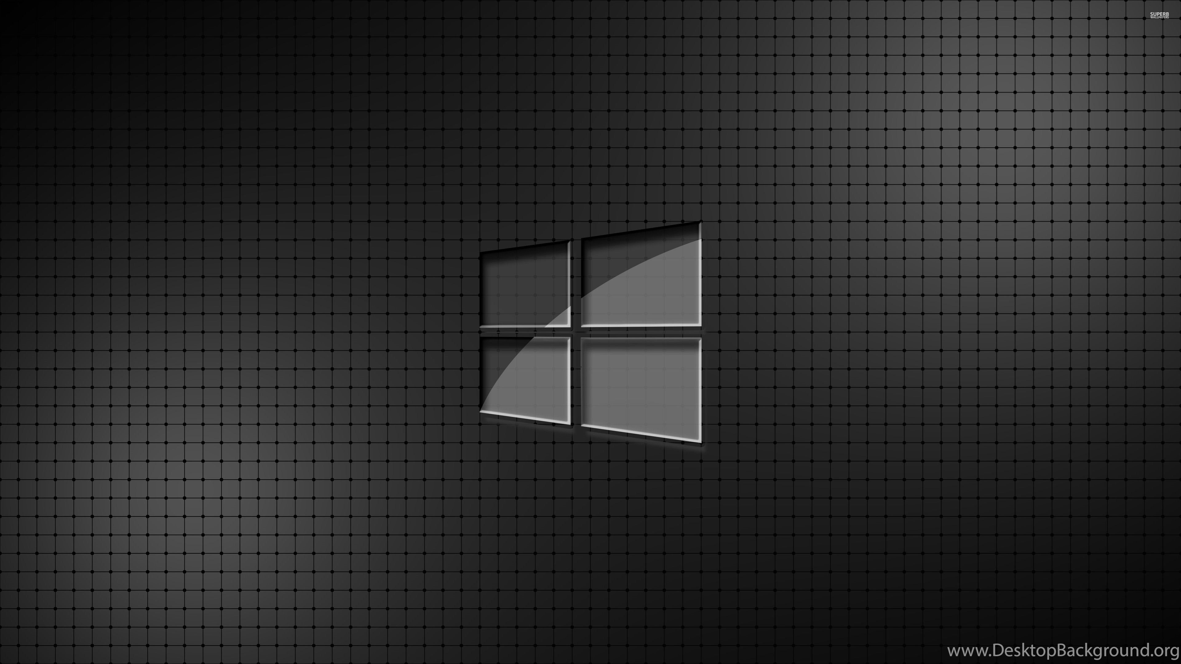 Glass Windows 10 On A Grid Wallpaper Computer Wallpaper Desktop Background