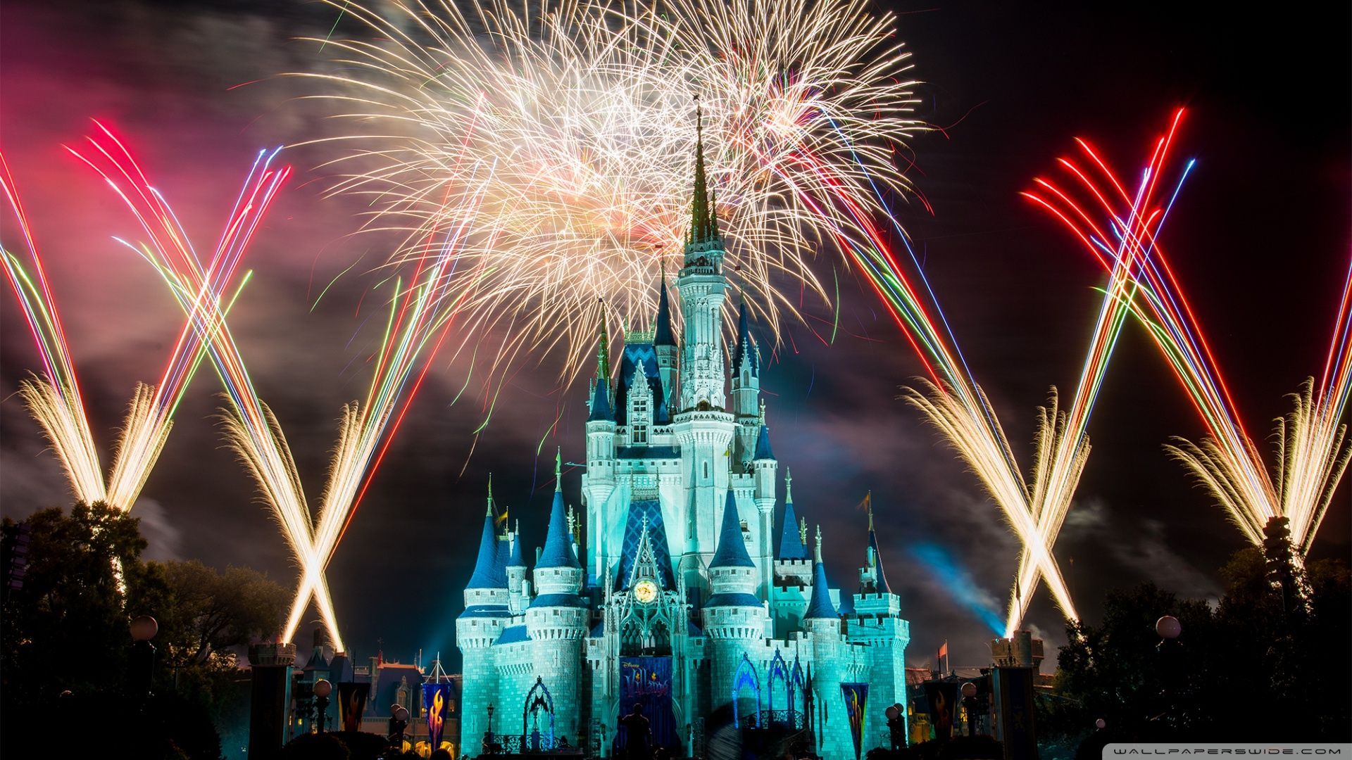 Magic Kingdom HD Desktop Wallpaper