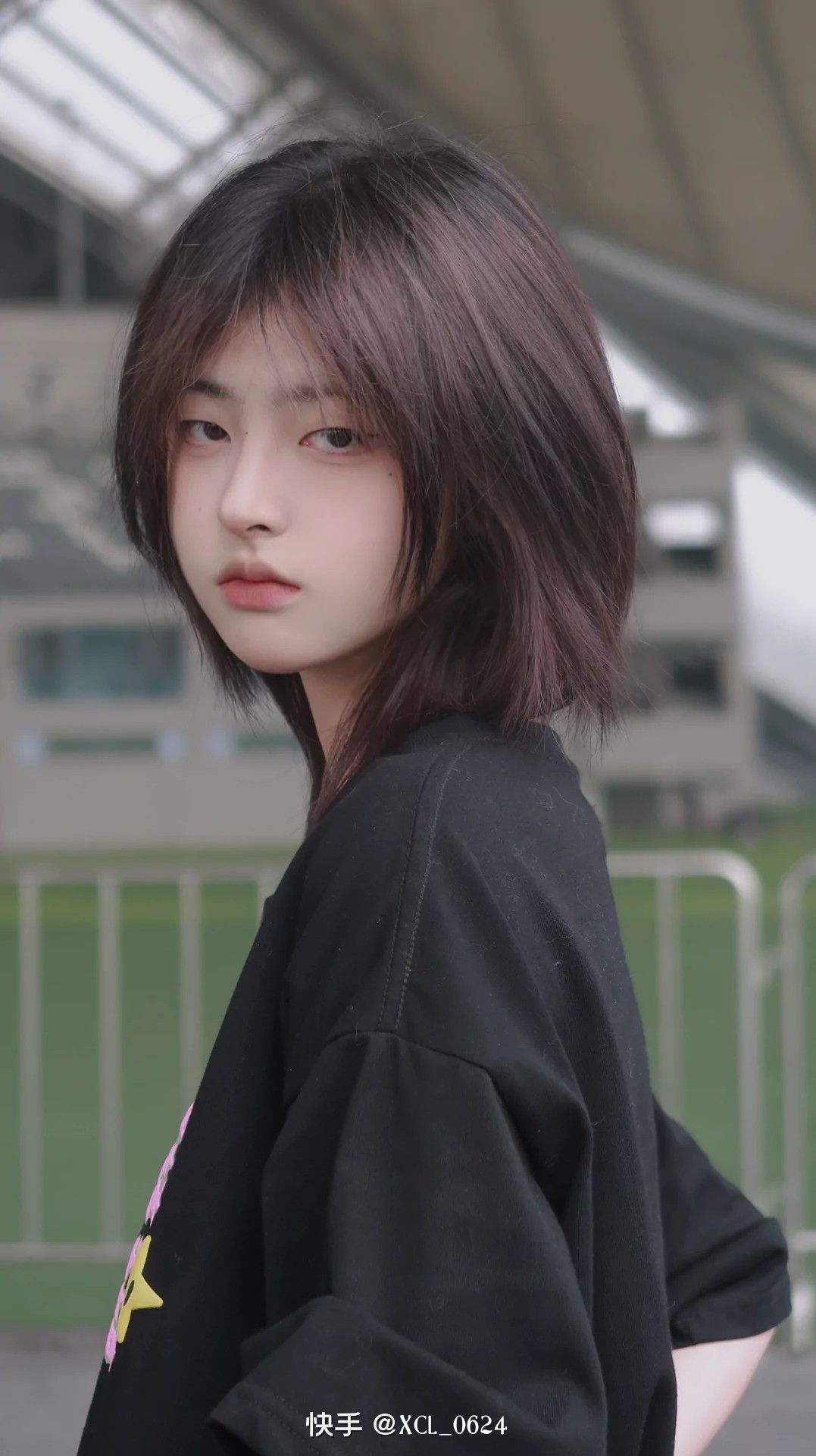 Justina xie ideas. cute girl sketch, cute girl face, short hair styles