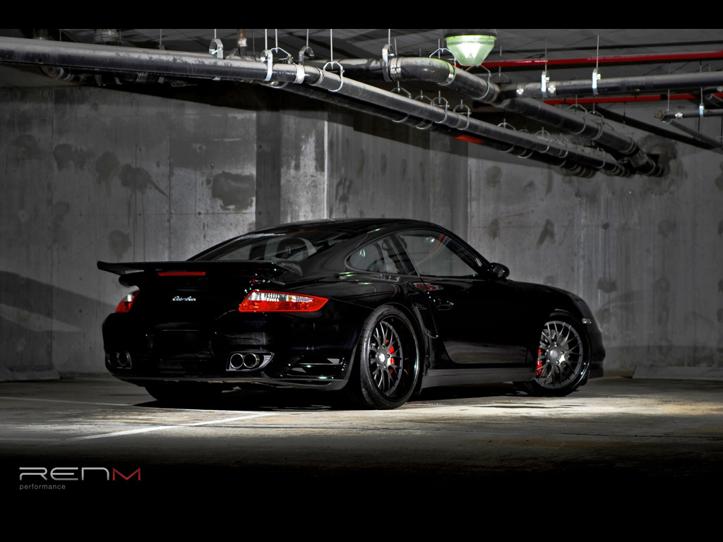 RENM Porsche 997 Turbo And Side