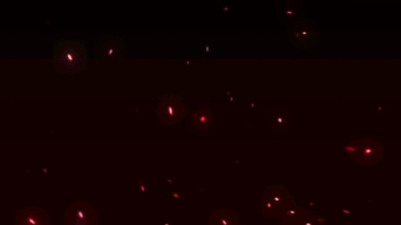 Glowing Fire Particles Background Video