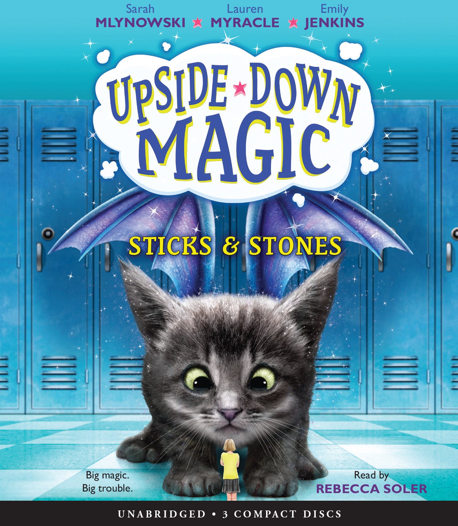 Sticks & Stones (Upside Down Magic ): Mlynowski, Sarah, Myracle, Lauren, Jenkins, Emily: 0078073039999: Books