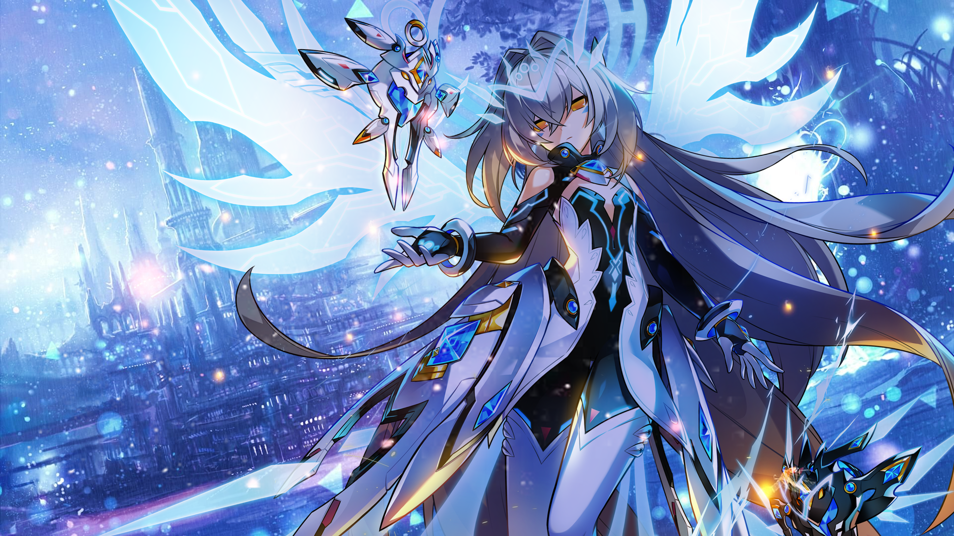 EVE SARIEL. Elsword, Desktop wallpaper, Wallpaper
