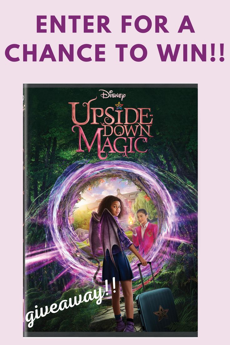 Upside Down Magic Giveaway. Holiday gift guide, Giveaway, Disney magic