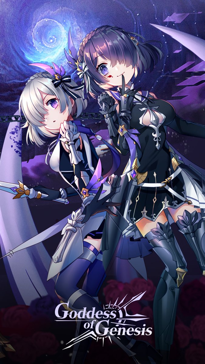 Goddess of Genesis S - #Wallpaper #goddessofgenesisS Sariel & Sera