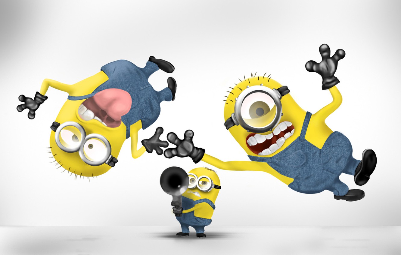 Wallpaper background, Wallpaper, cartoon, fun, minions, Despicable me image for desktop, section фильмы