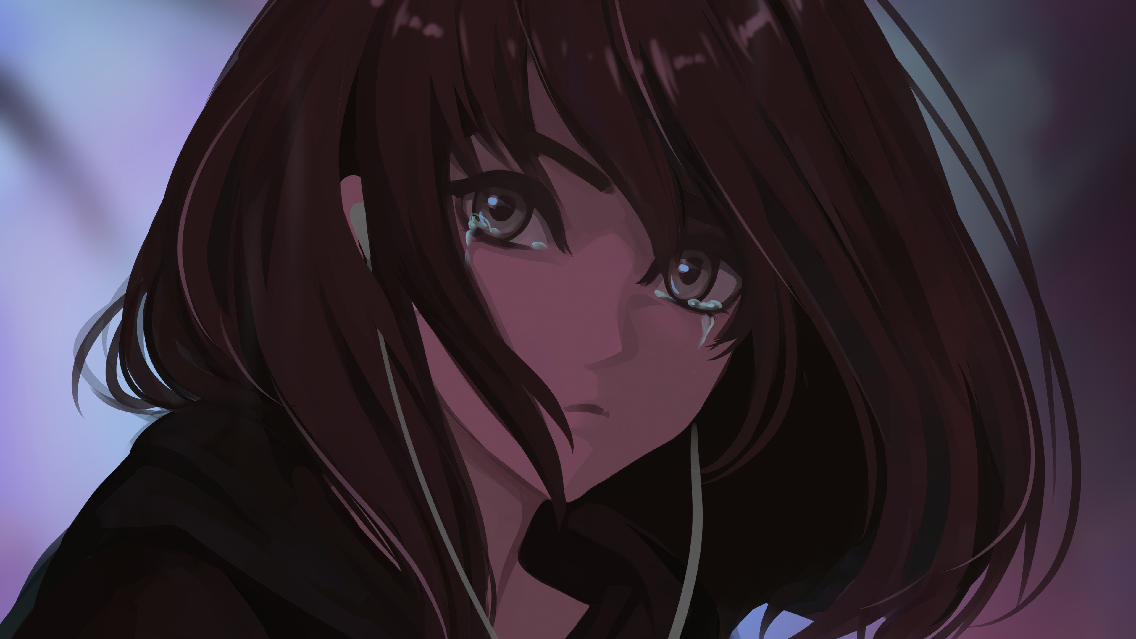 Wallpaper / anime girl, anime, artist, artwork, digital art, hd, 4k free download