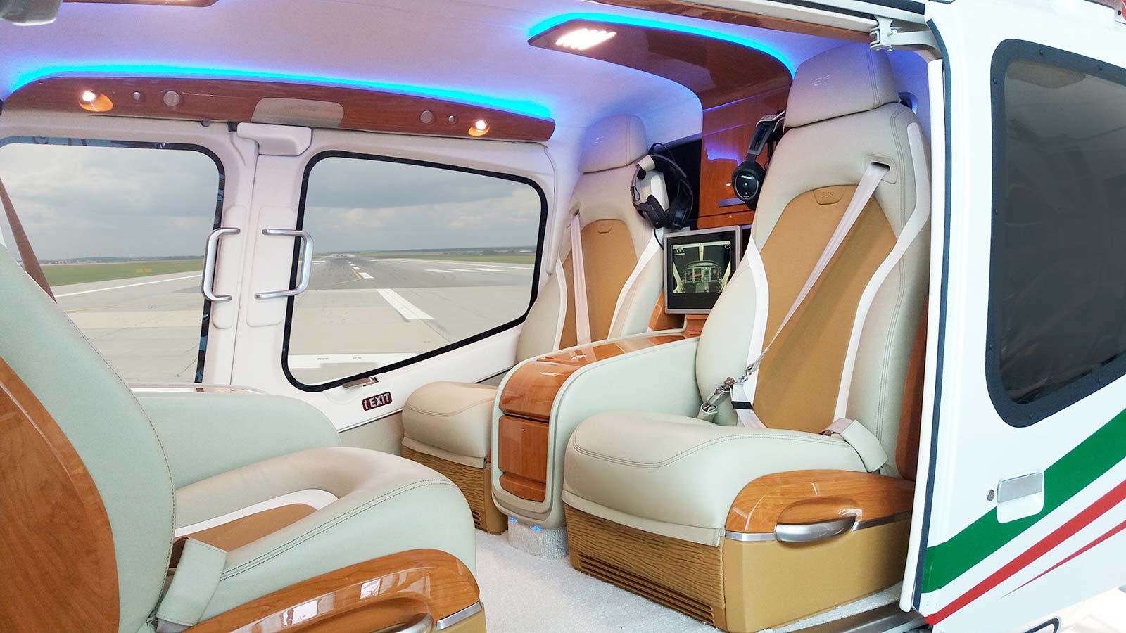 Luxury helicopters: See photo of what it's like inside