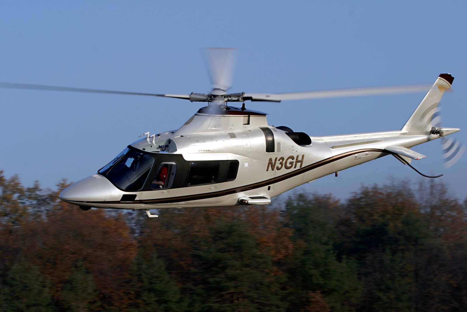 Agusta Westland AW109 Luxury Helicopter Aircraft Wallpaper 2621