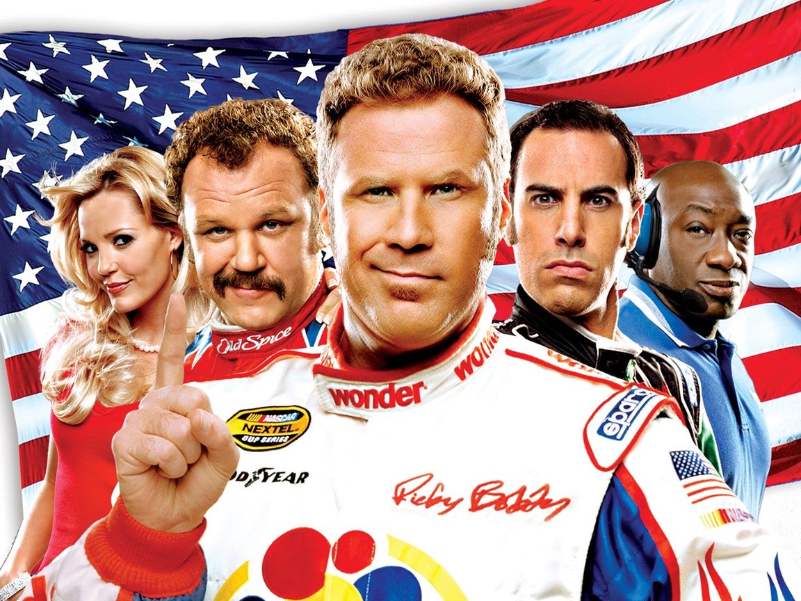 Король дороги. Talladega Nights: the Ballad of Ricky Bobby Постер.