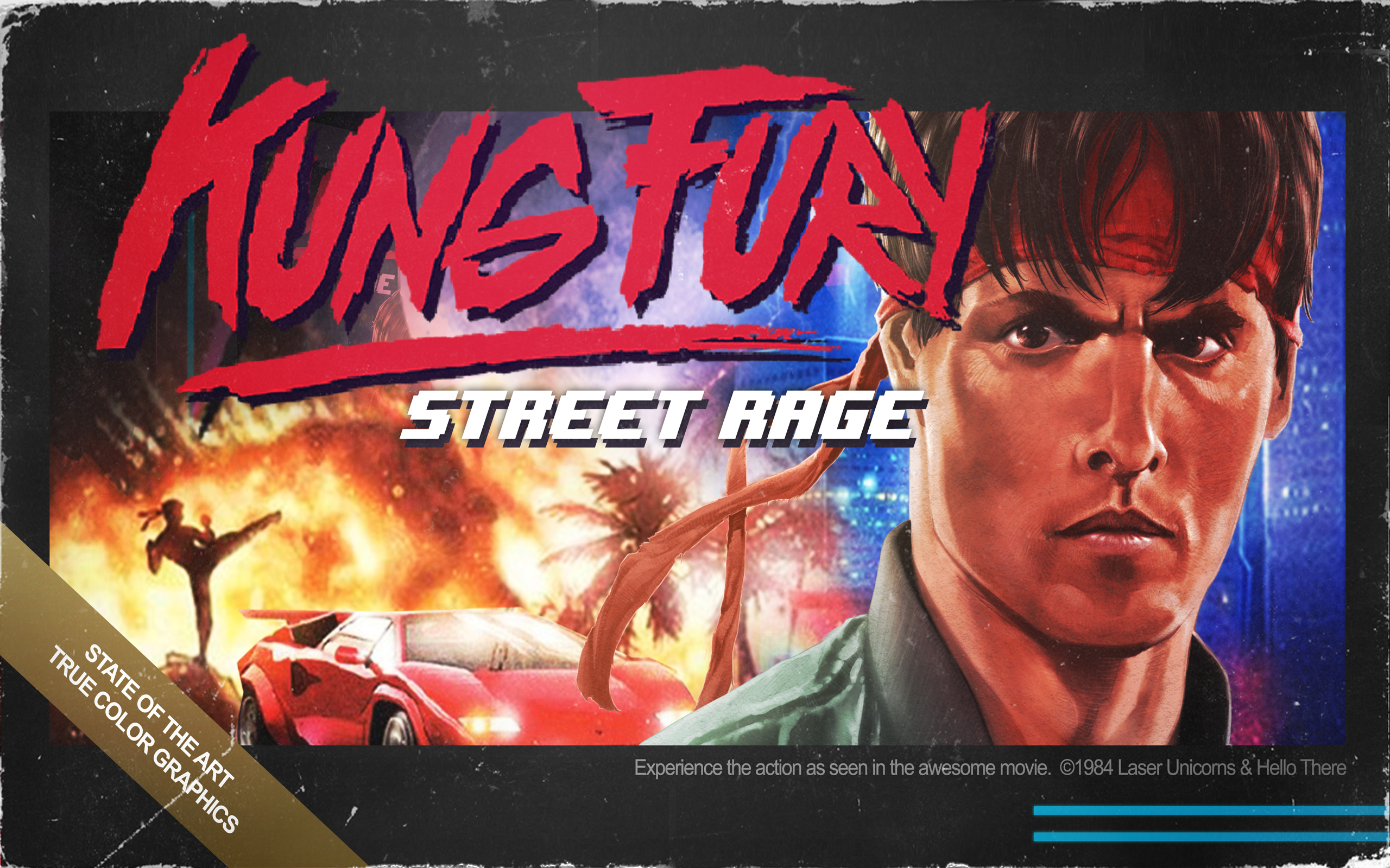 Kung Fury Wallpaper HD Wallpaper