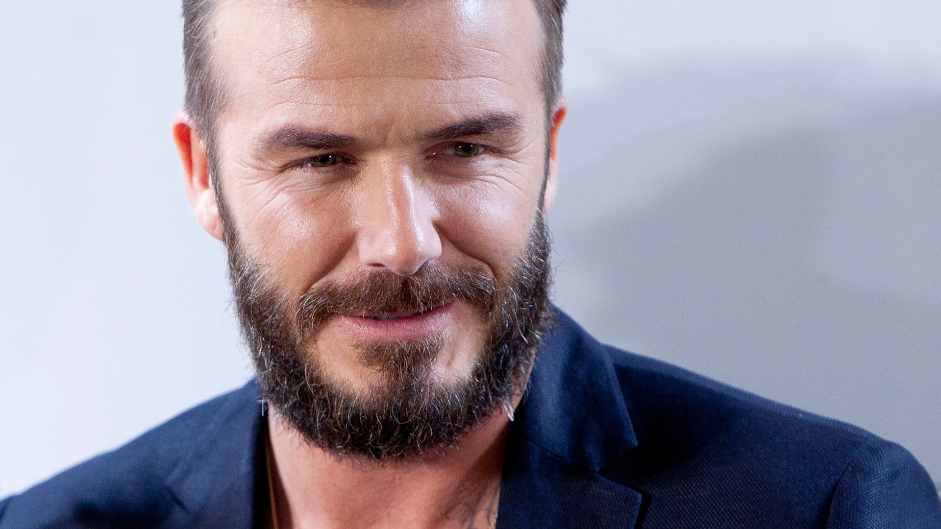 David Beckham Beard Style HD Wallpaper