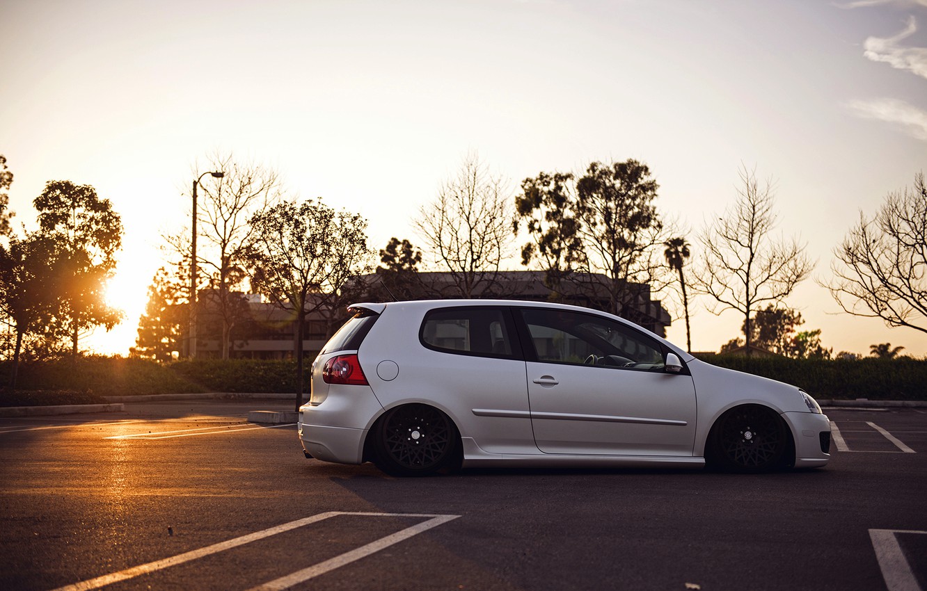 Wallpaper volkswagen, Golf, golf, GTI, Volkswagen, stance, MK5 image for desktop, section volkswagen