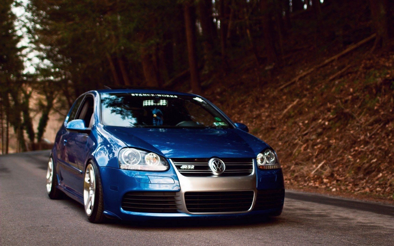 VW Golf 5 HD wallpaper, Background