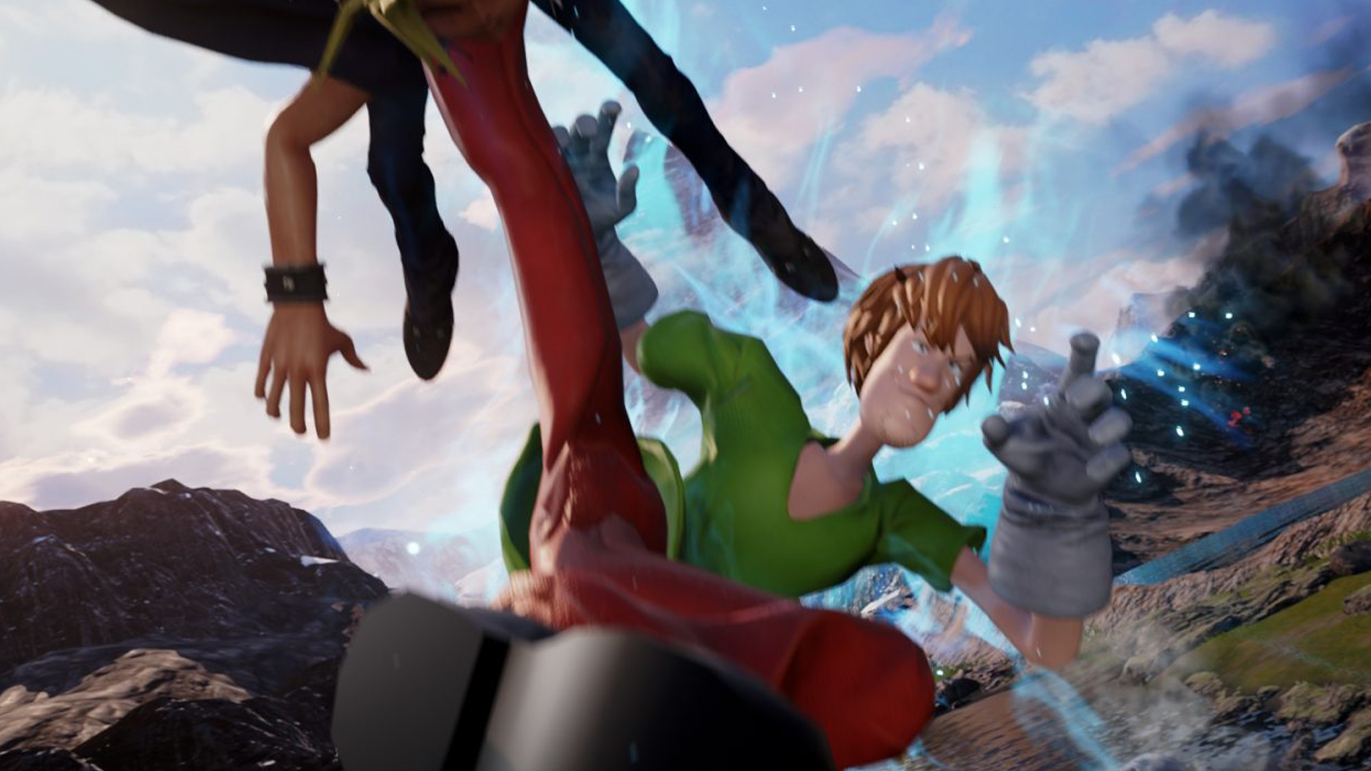Shaggy's been modded into Jump Force, because of course he has