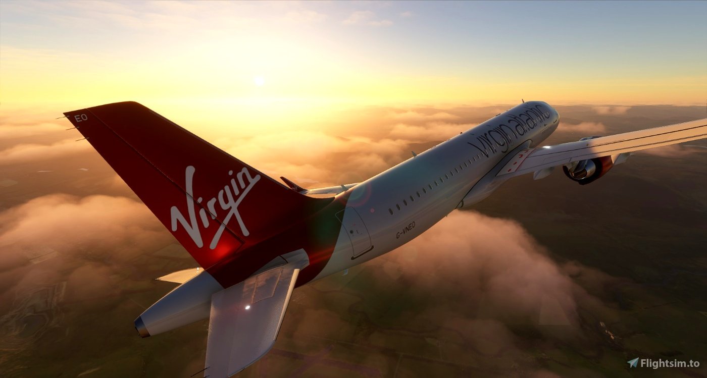 Virgin Atlantic Microsoft Flight Simulator