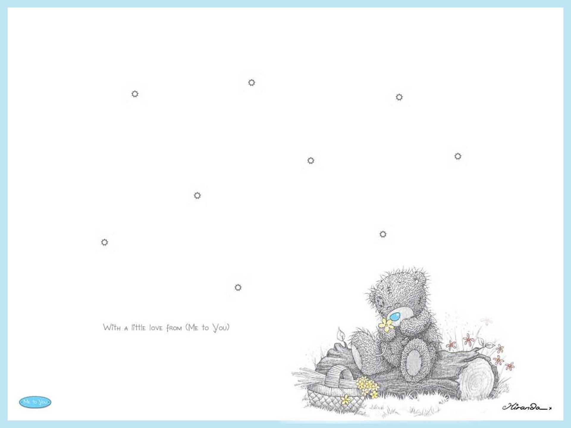 Tatty Teddy Wallpaper. Desktop Wallpaper. Tatty teddy, Bear wallpaper, Teddy