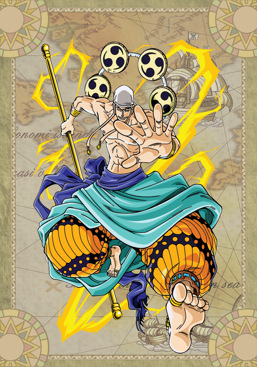 One Piece Enel Wallpapers Wallpaper Cave