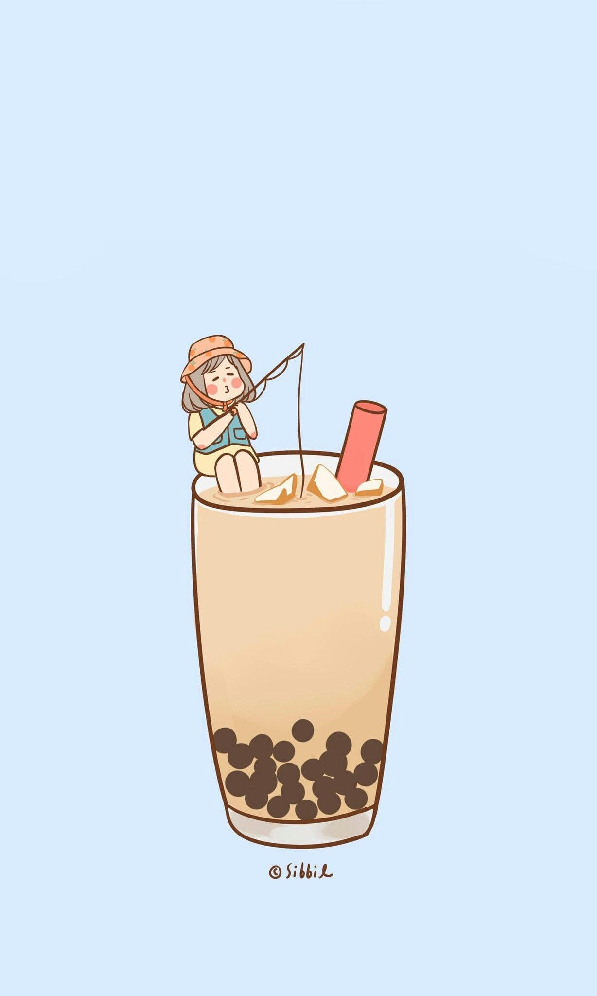 Tea Cute iPhone Wallpaper