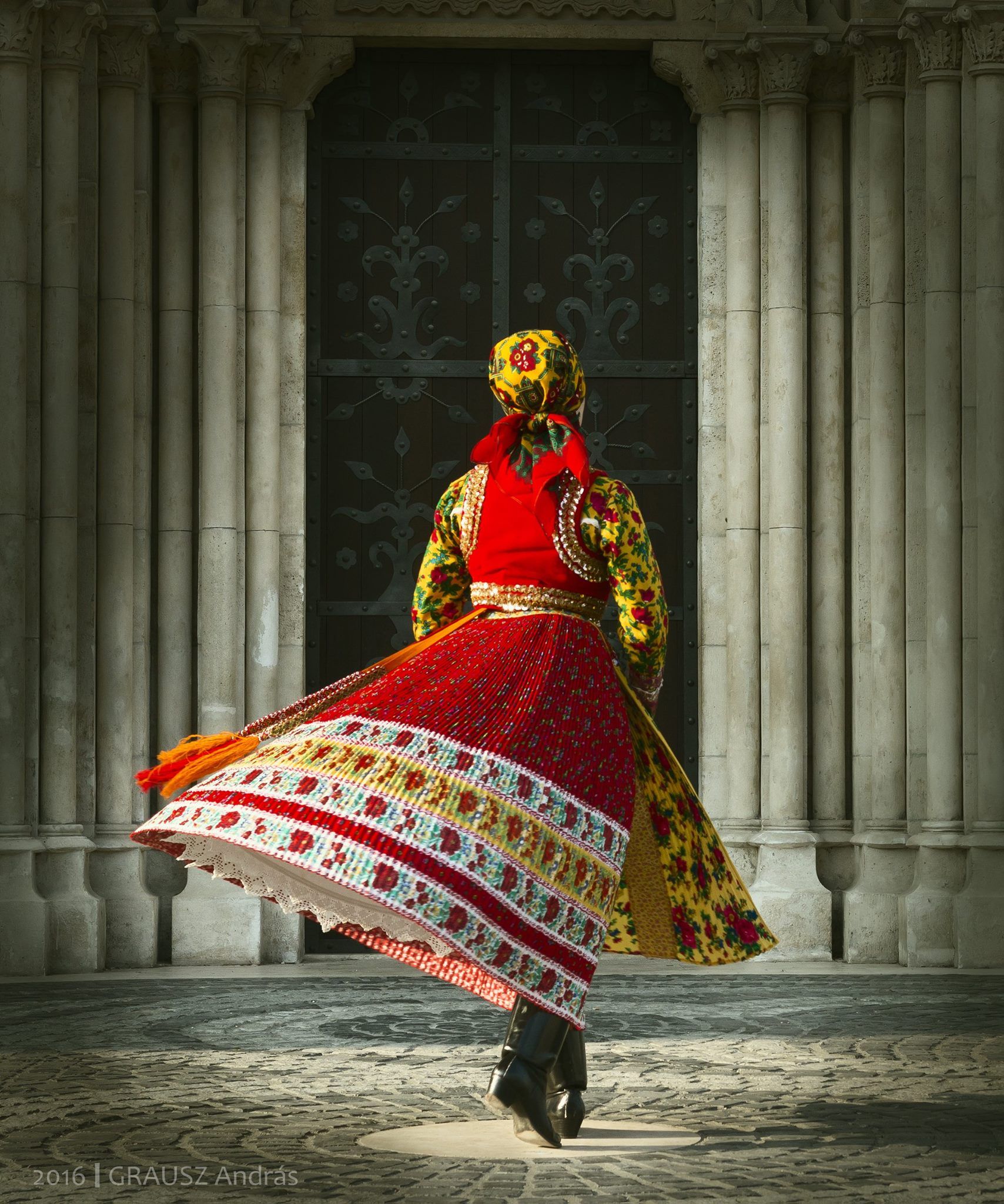 Hungarian Folk Dance Photographie