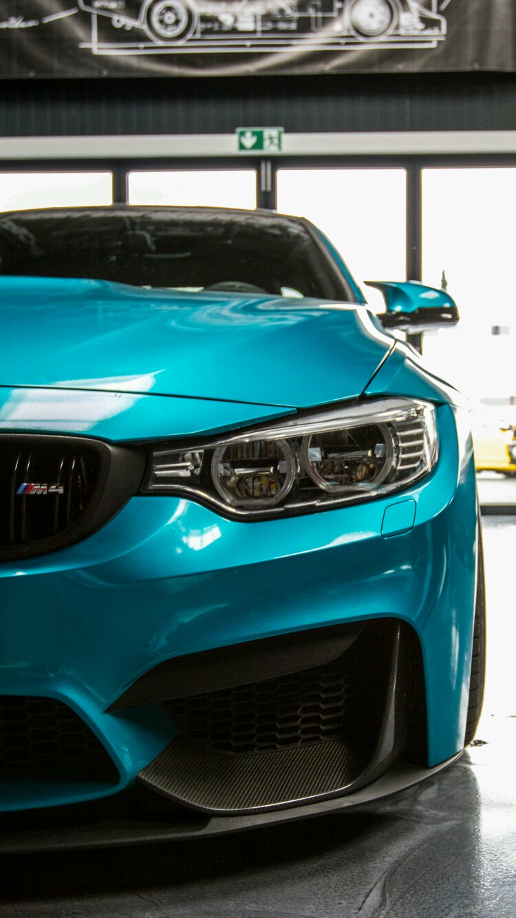 Teal blue M4 Phone Wallpaper anyone? I got you. (Car is from JP Performance)