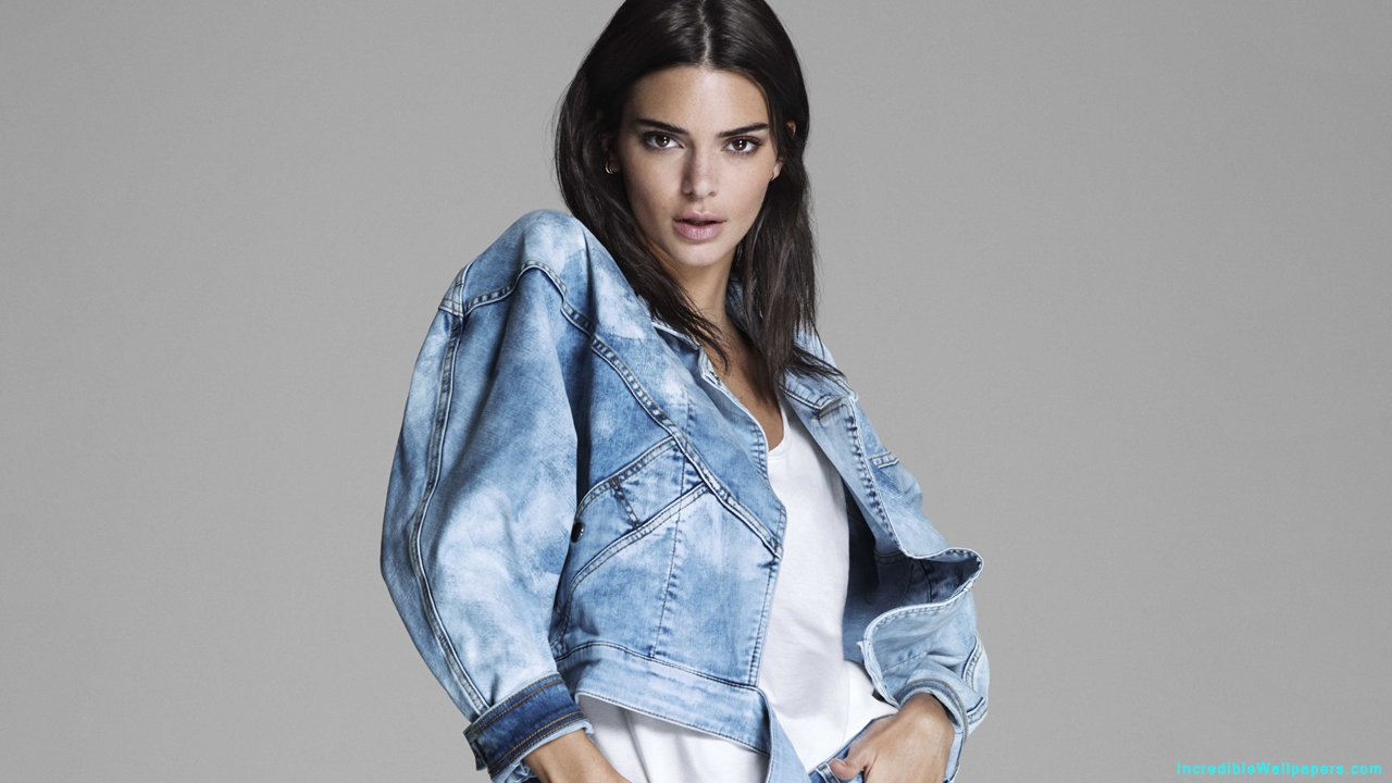 Kendall Jenner In Denim Jacket, Kendall Jenner In Denim Dress, Kendall Jenner Makeup, Kendall Jenner Wallpaper, Kendall Jenner, Kendall, Jenner, Hollywood Actress, American Actress, Hollywood, American, Actress, Model, Celebrity, Beautiful Girl, Cute