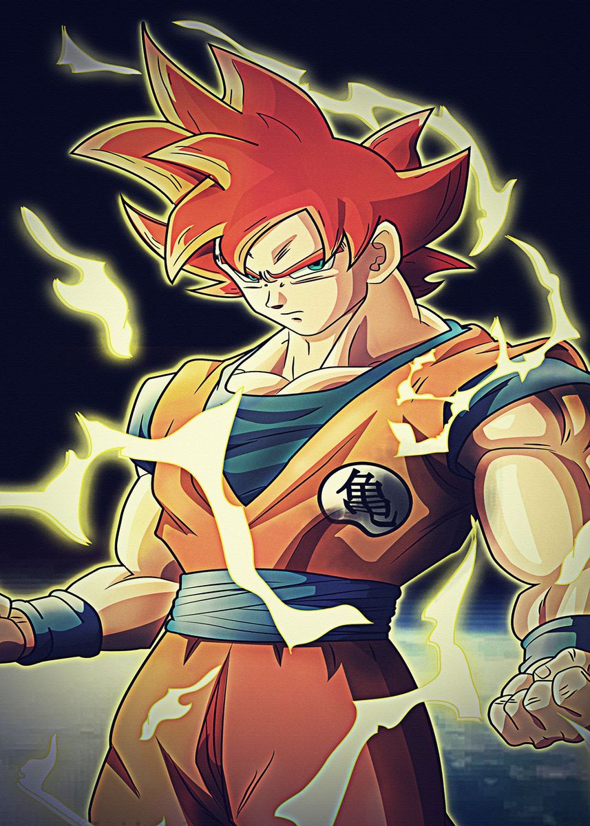 Dragon Ball Z Super Dbz ' Poster by ClotildeFeest. Displate. Dragon ball super wallpaper, Dragon ball wallpaper, Goku wallpaper
