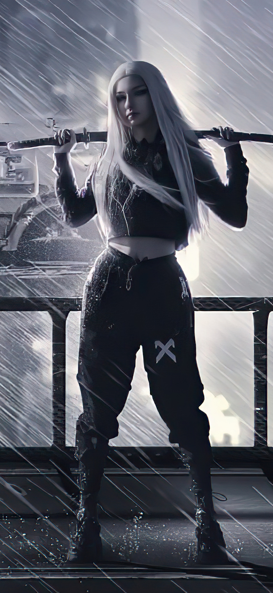 Samurai Girl With Sword 5k