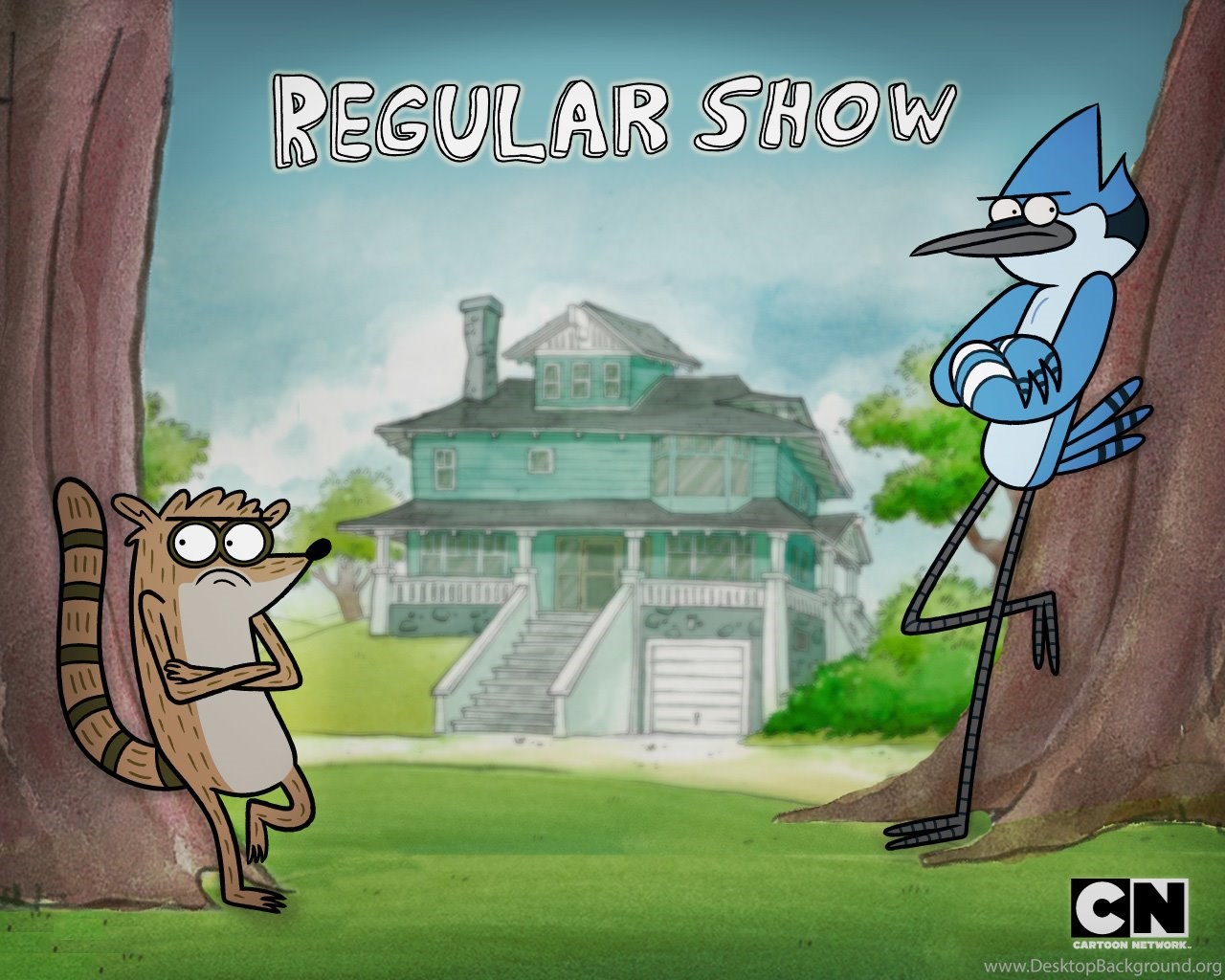 Mordecai And Rigby Regular Show Wallpaper Fanpop Desktop Background