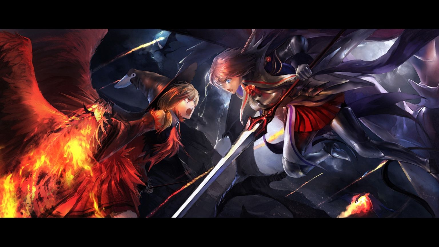 Epic Anime Girl Wallpaper